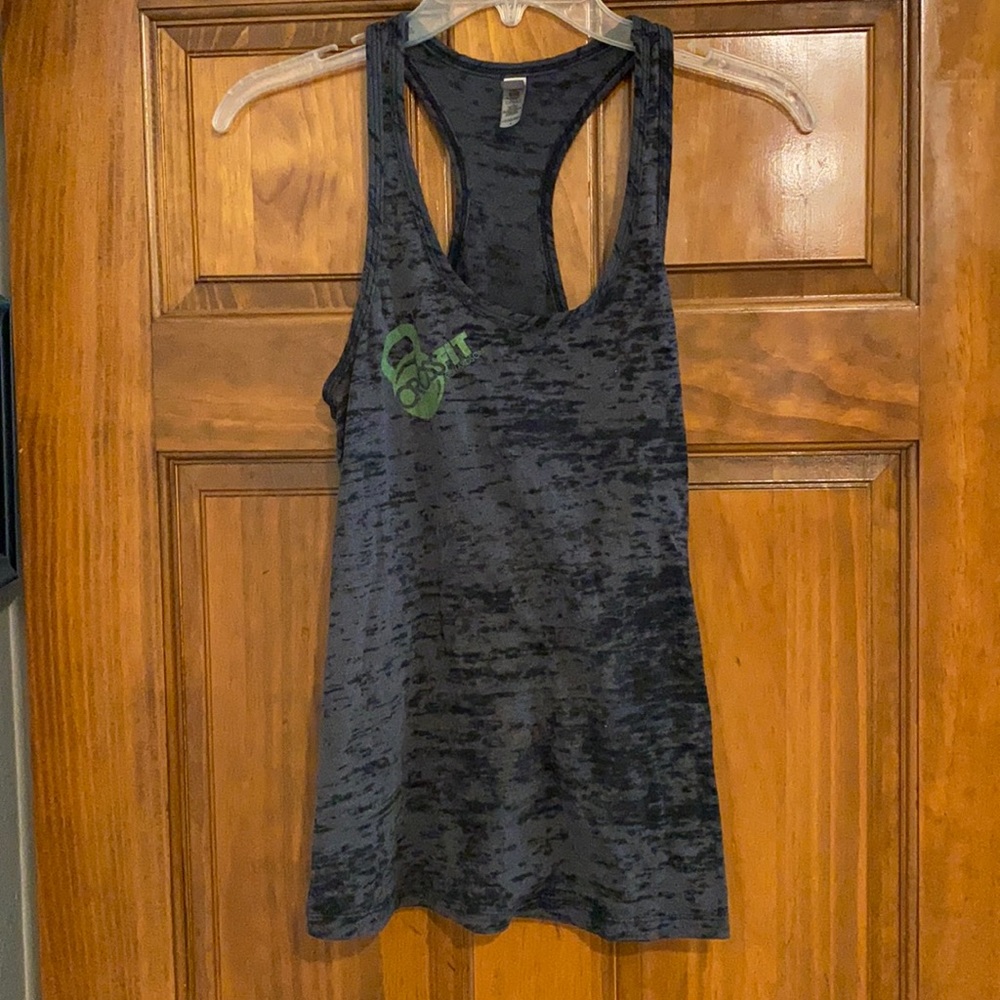 Burnout racer back CrossFit tank